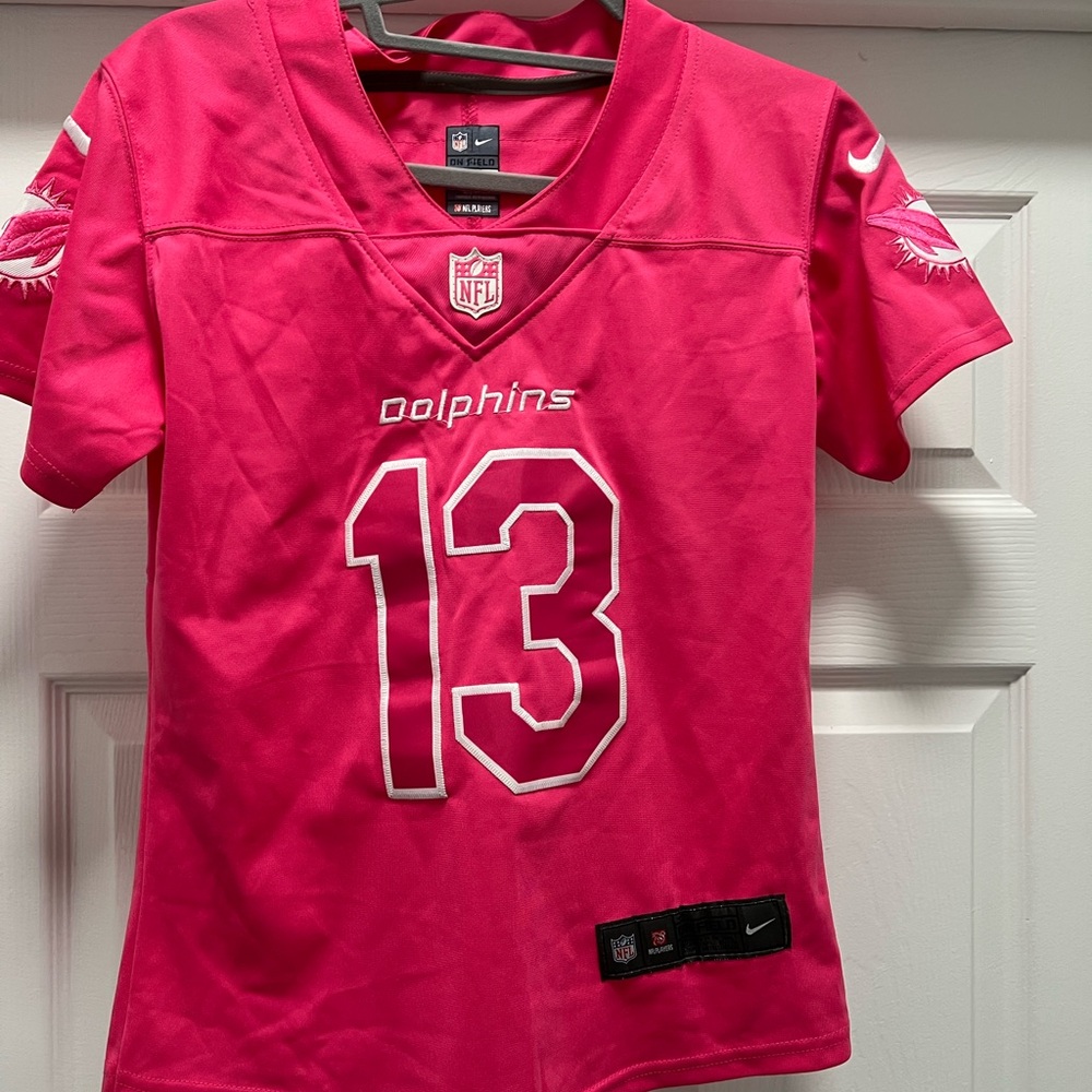 Dan Marino Nike Bright Pink On-Field Jersey